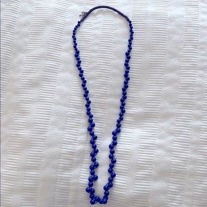 Fossil beaded necklace